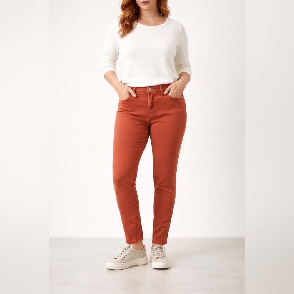 Curve Appeal Rust Skinny Chinos – Women’s Size 6 / 28
